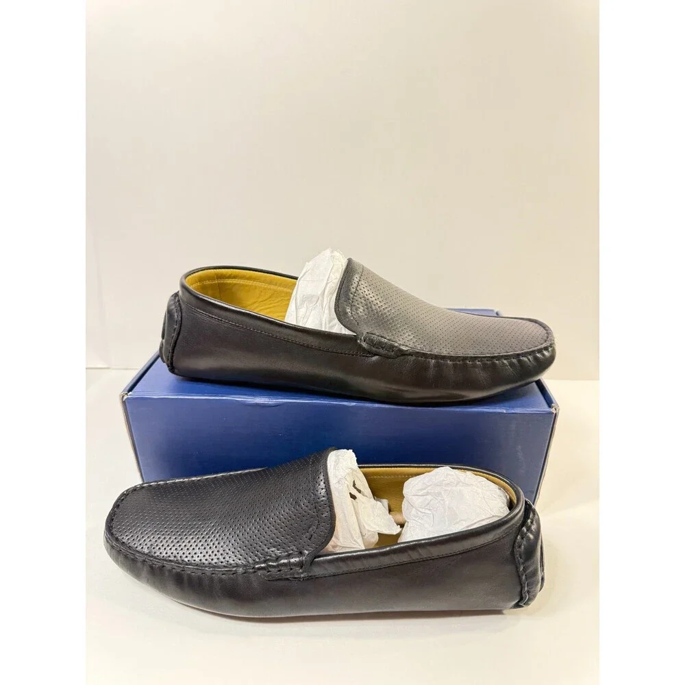 Vince Camuto Men's Eadric Casual Driving Shoe Black US 13